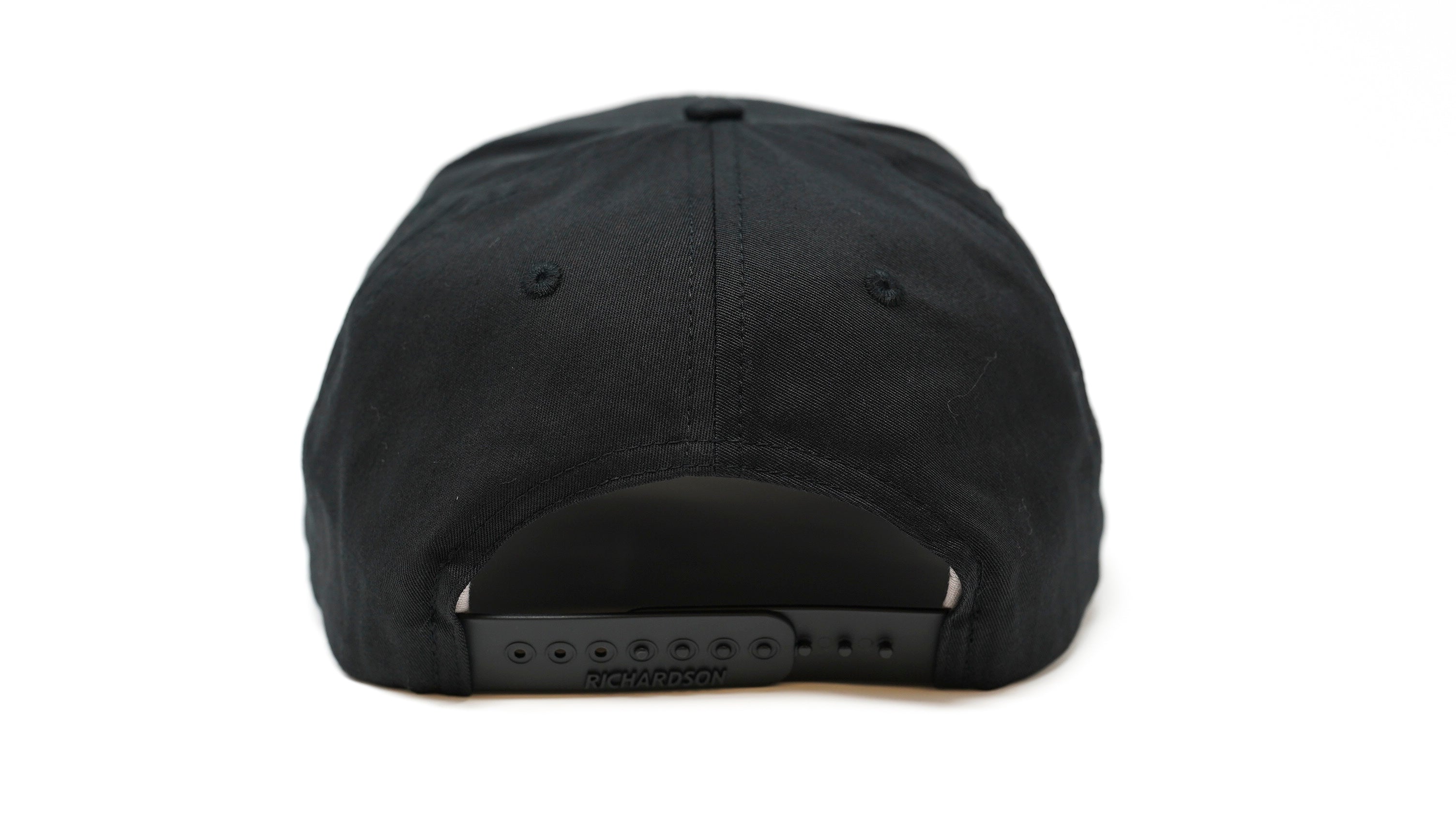 rear view of twill titus bait and tackle hat