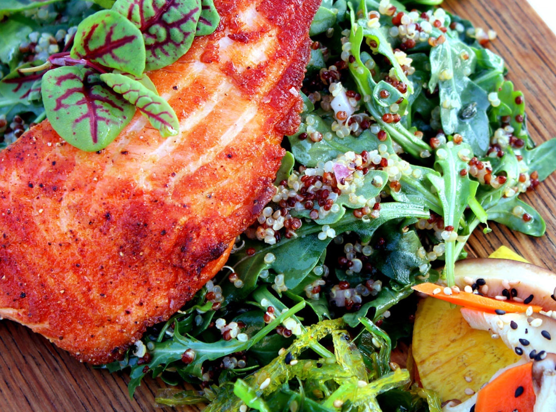 Charlie Ayers' Mahogany Salmon Marinade