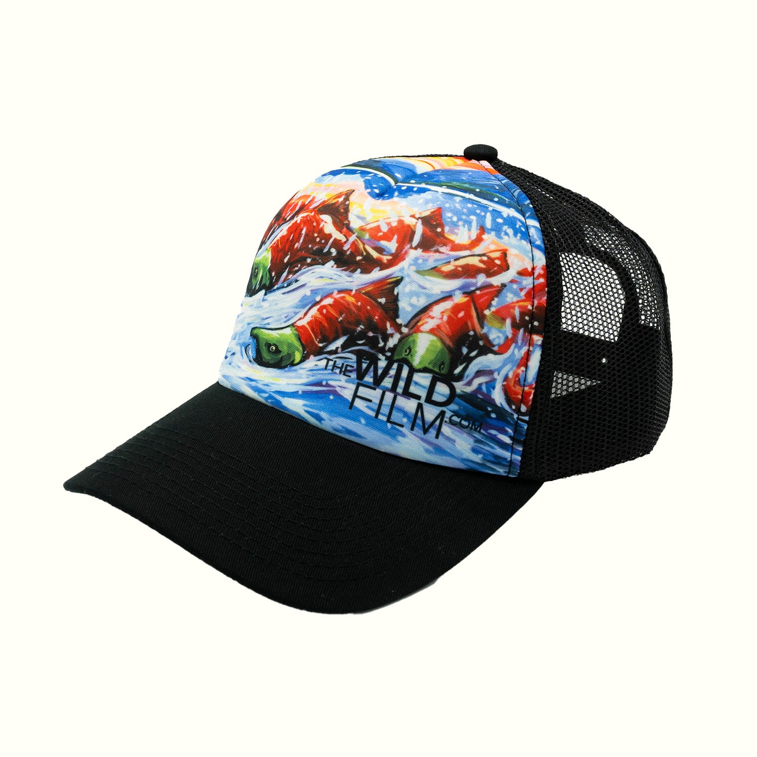 close up image of The Wild image hat