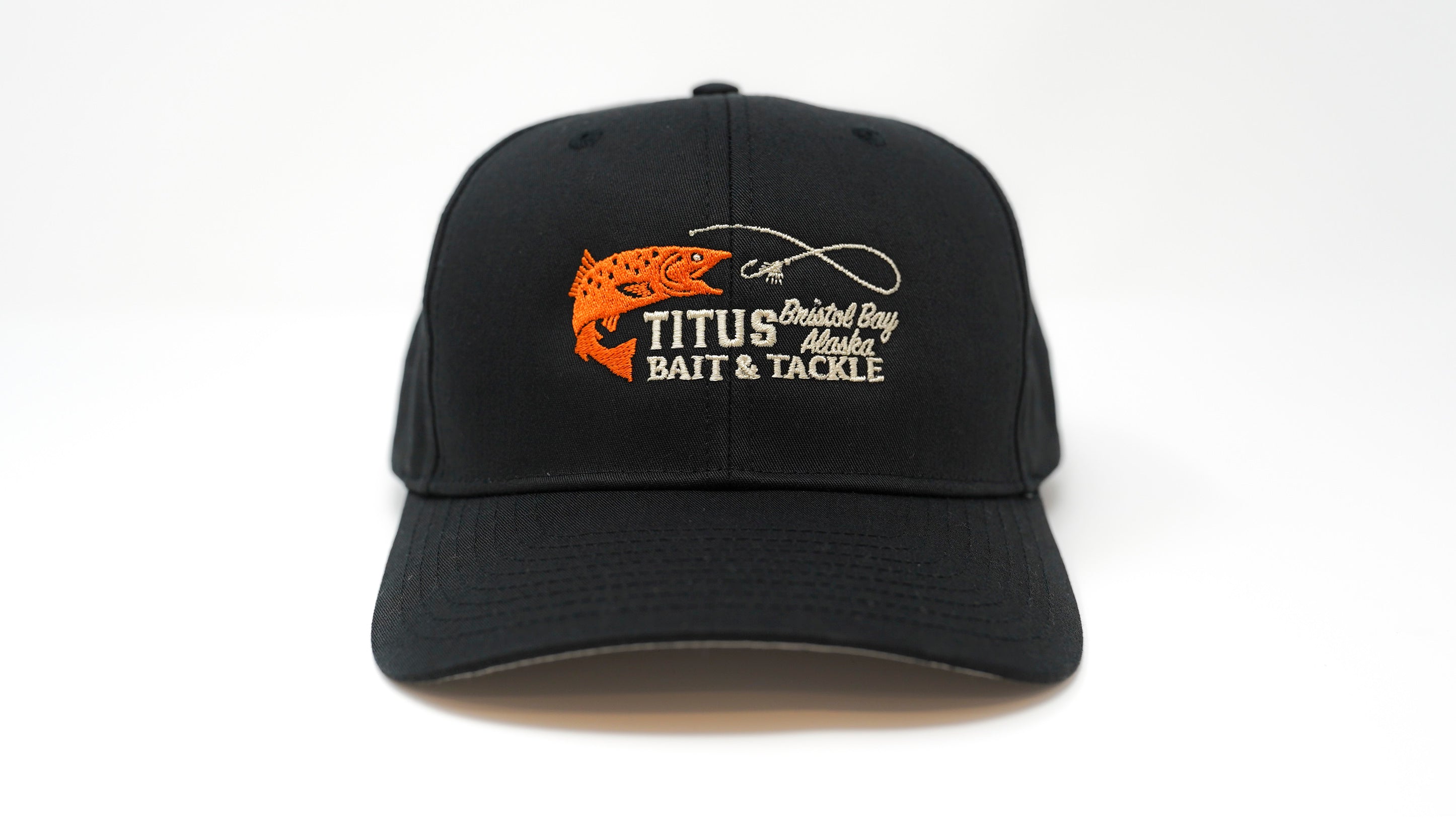 image of twill titus bait and tackle hat